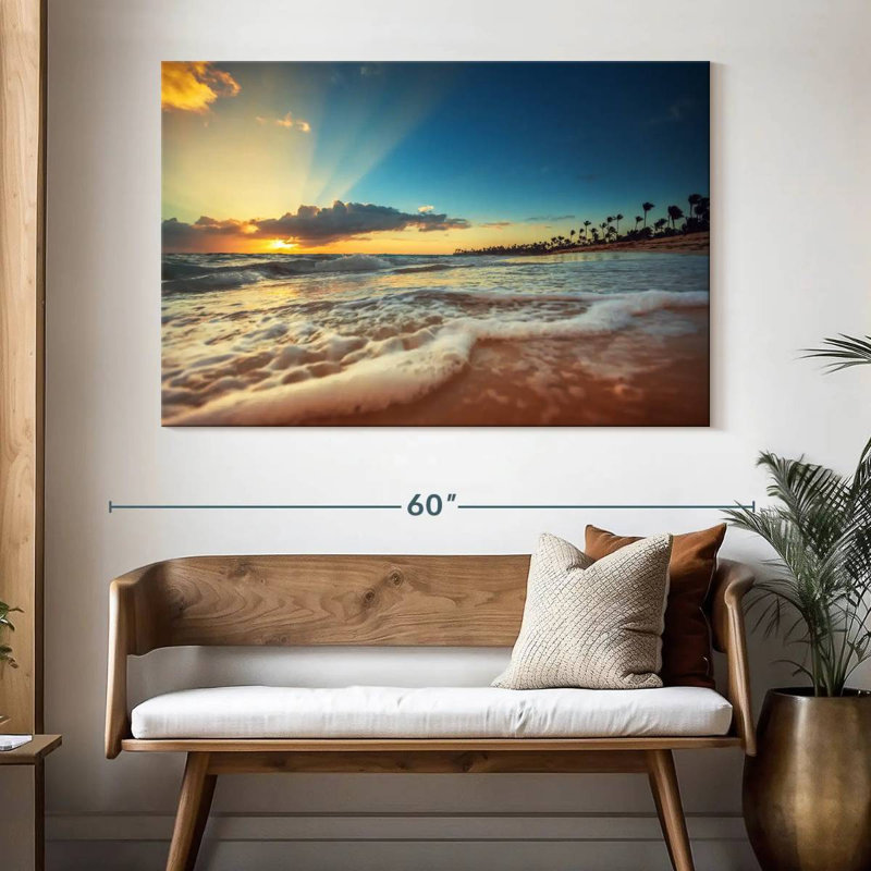 Gillard Exotic Dominican Beach, 34" H x 51" W