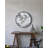 Iron Frame Vertical Round Mirror