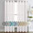 Hywell Soft Linen Plaid Semi-Sheer Grommet Curtain Panels-429486272-429486275