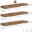Sydney 24" W x 6" D Floating Shelves Set with Invisible Wall Mount Brackets-108212832