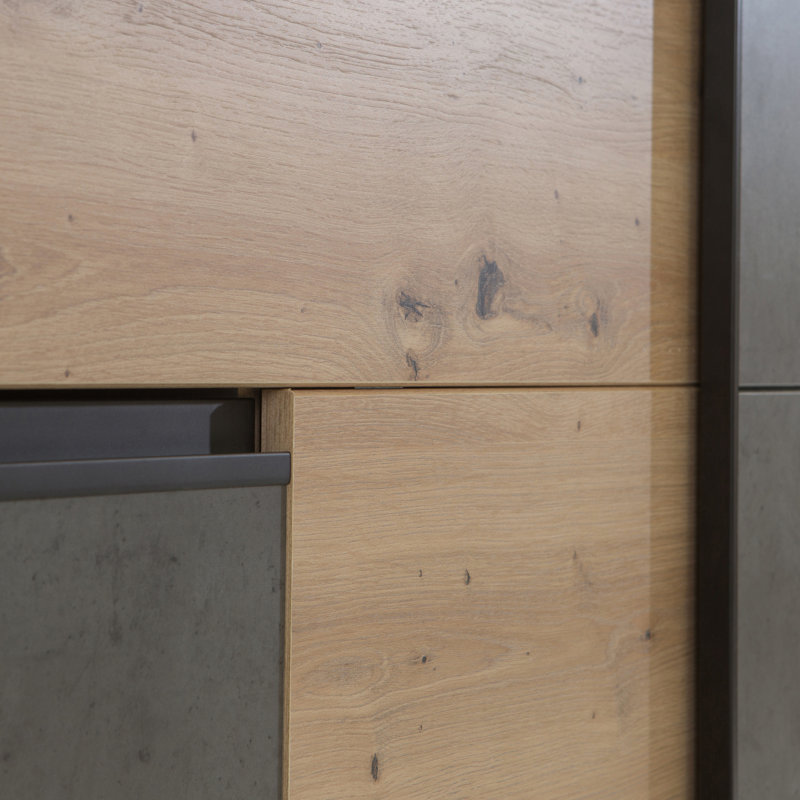 2 Door Manufactured Wood Wardrobe