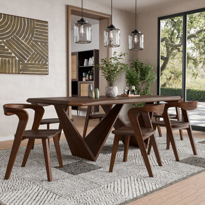 Rozella Solid Wood Dining Table Set