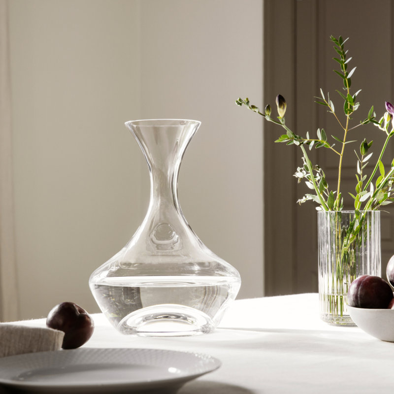 Lyngby Glass Table Vase