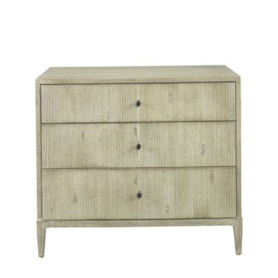 Reedy 3 - Drawer Solid Wood Nightstand