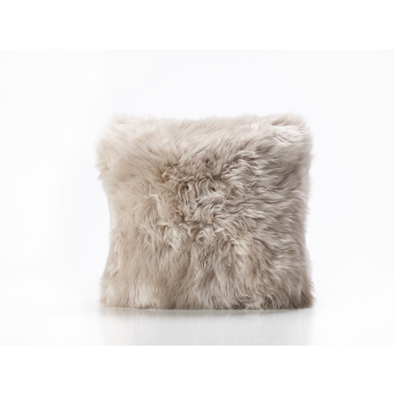Sheepskin Cushion With Filling