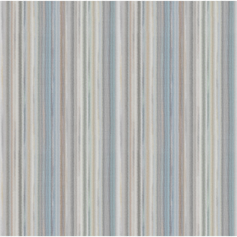 Papier peint adhésif rayé Sunset, Bleu