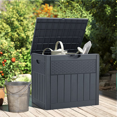 126L Waterproof Large Plastic Storage Box with a Padlock