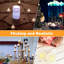 200 Pack LED Tea Lights, Warm White Light, for Decoration-1333971626-1333971627