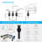 Bathroom faucet with 360 degree turn spout-110825924