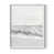 White Single Picture Framed