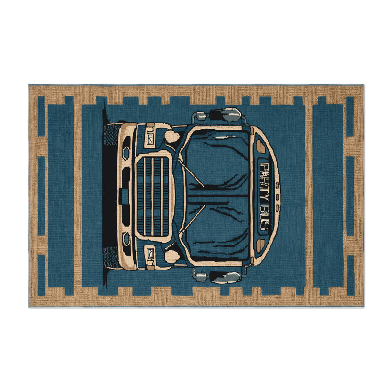 Tapis intérieur et extérieur gris Transport, Rectangulaire 3 pi x 5 pi