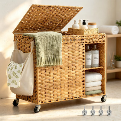 Rattan Laundry Basket