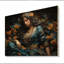 Art indien, impression sur bois-1029343247