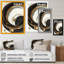 Gold Glamour Circle II - peinture sur toile-225064861-225064860