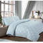 Aircomfort Aria Duck Egg Cotton Rich Duvet Cover Set with Pillowcase-659260734-659258518
