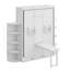 Lit escamotable avec armoire murale cachée-512353321