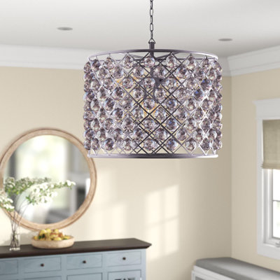 Lustre tambour 8 lumières unique Swinney