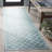 Alesya Machine Washable Performance Geometric Rug-1182506896