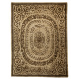 Alfonsa One-of-a-Kind 9' X 12' Wool Area Rug in Cream