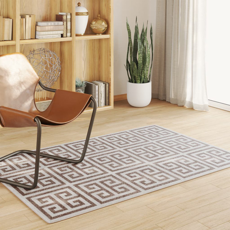 Kamra Geometric Indoor / Outdoor Area Rug, Rectangle 120 x 180cm