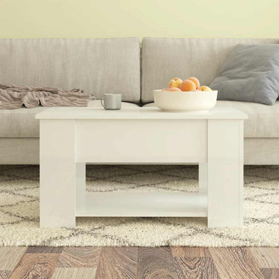 Andrewjames Manufactured Wood Frame Single Coffee Table with Storage