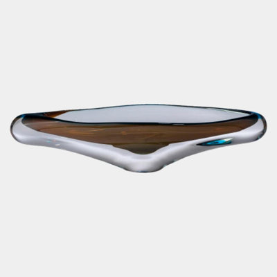 Canoe Glass Decorative Bowl 1