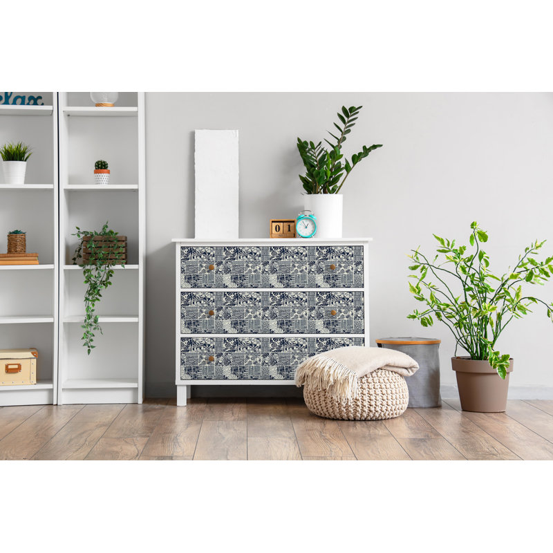 Aneeya 100 cm x 50 cm Matte Peel & Stick Wallpaper Roll