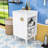 Elegant French Style Bathroom Vanity with Integrated Sink & Compact Design-4178920