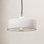 Fens Single Light Ceramic Dimmable Pendant