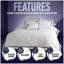 Cotton Blend Duvet Cover with Pillowcases-275295835-275295838