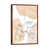 Classic Brown Wood Framed selected