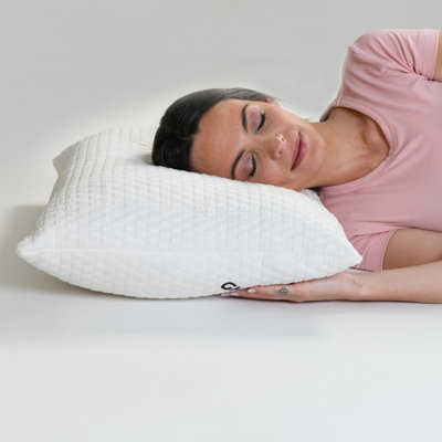 GhostBed Standard Shredded Memory Foam Pillow - 2 Pack
