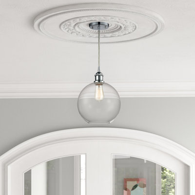 Luminaire suspendu sphère 1 lumière Baptista