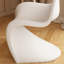 Chaise d'appoint à dossier solide en PP (ensemble de 2)-504436324