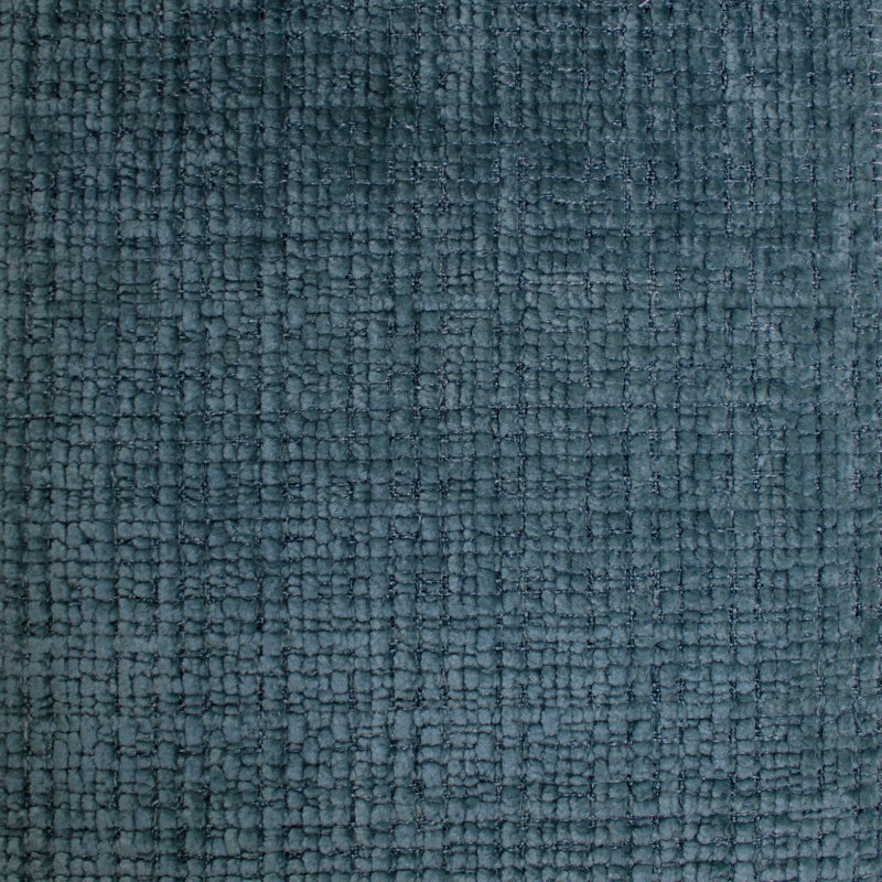 Luther Fabric | Solid Woven Chenille Fabric | Upholstery Fabric, Denim