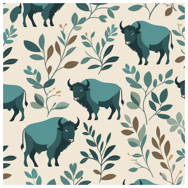 Tapis de bain Buffalo Botanical Illustration, L 34 po x L 21 po