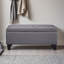 Pearl Upholstered Ottoman Storage Bench-113911365