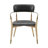 Bittor Faux Leather Armchair-319004838