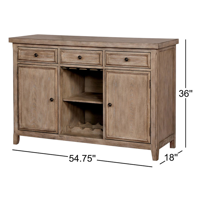Buffet Chianti, Ton naturel rustique