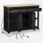 Kitchen Island with Extendable Dining Table-944804985