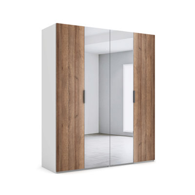 Blocco 4 Door Manufactured Wood Wardrobe