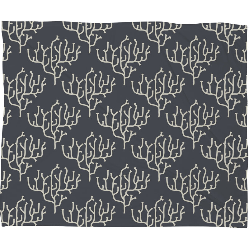Couverture corail Flemings, L 80 po x l 60 po