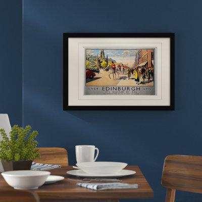 Edinburgh 1 - No Frame Rectangle Print