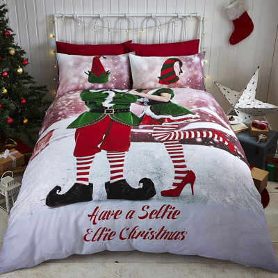 Selfie Elfie Easy Care Duvet Cover Set