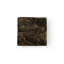 Tabouret d'appoint en bois massif noir délavé