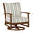 Charleston Aluminum Swivel Rocker Lounge - Oak-590667282-618231331-656784975