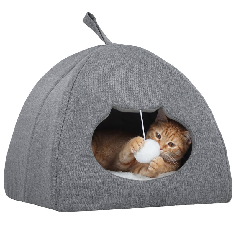 Polyester, Suede / Faux Suede Pet Bed