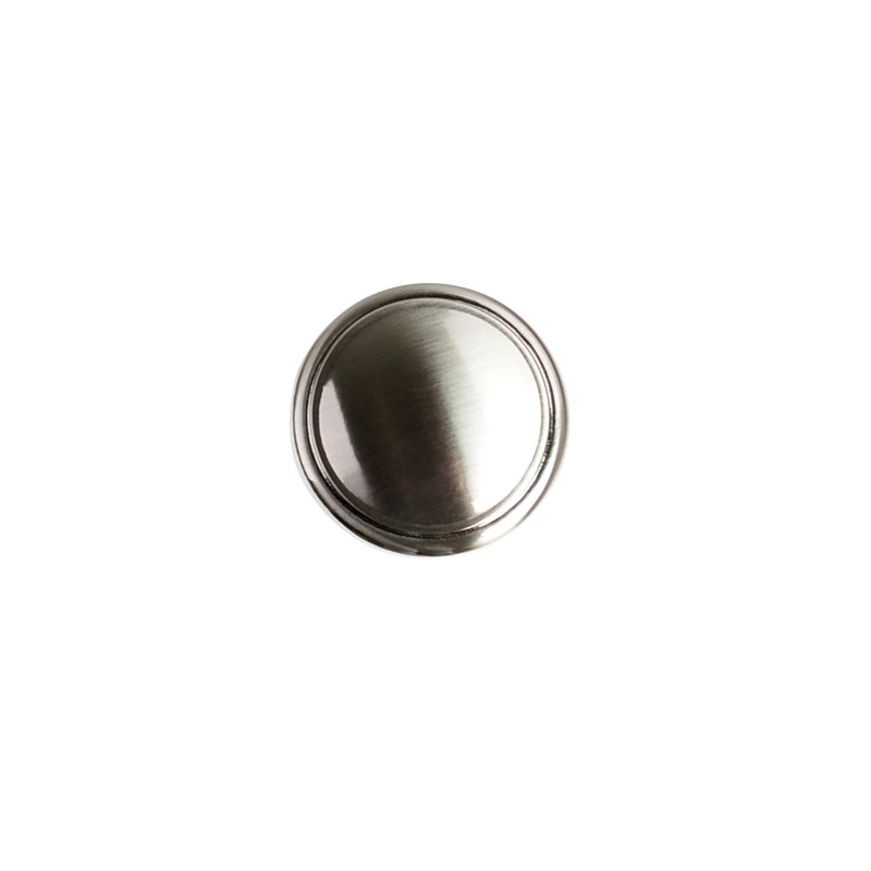 Poignée champignon 1 3/16" diamètre multipaquet, Nickel satiné