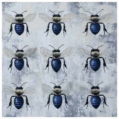 Édredon Blue Honey Bees