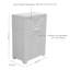 Armoire de rangement avec tablette réglable et tiroir supérieur-52893491